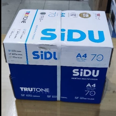 Silahkan Order] Kertas HVS A4 70 Gram Sinar Dunia SIDU 1 RIM (500 LBR)