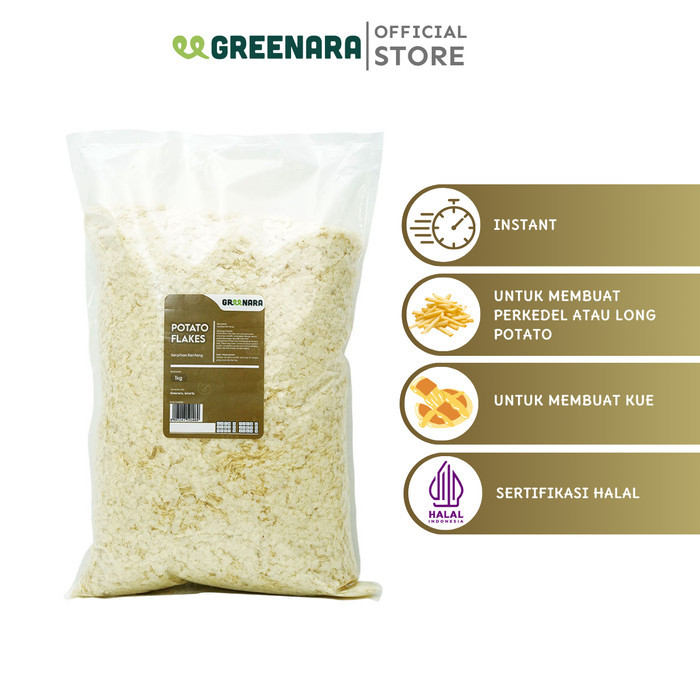 

Serpihan Kentang 1 Kg / Potato Flakes