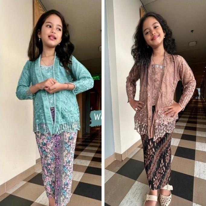 Kebaya Wisuda Anak SD Kebaya Anak perempuan Umur 3-12 tahun