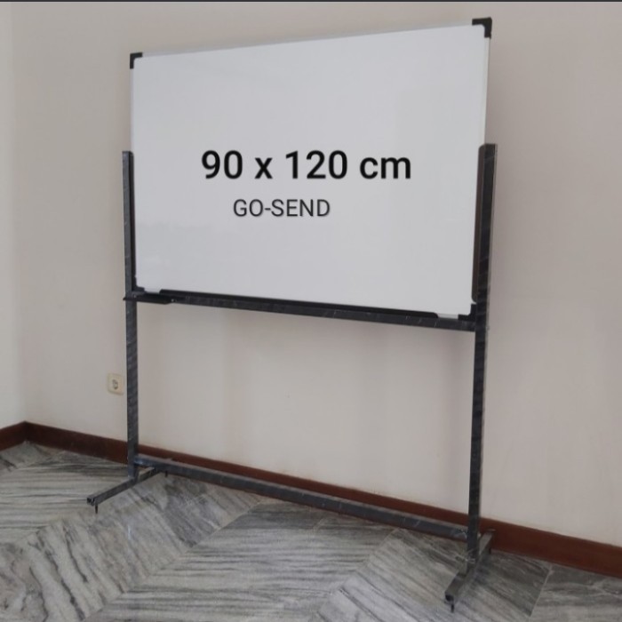 

Terbaru Whiteboard + Standing 90 X 120 Promo Ready Stok