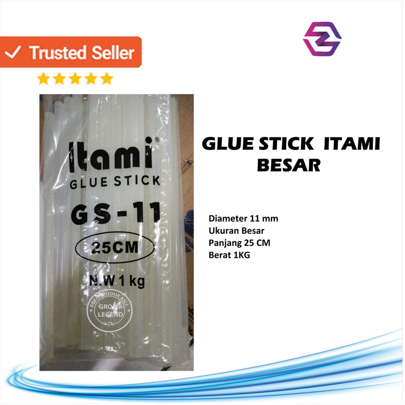 

GLUE STICK LEM BAKAR LEM BATANG MEREK ITAMI UKURAN BESAR