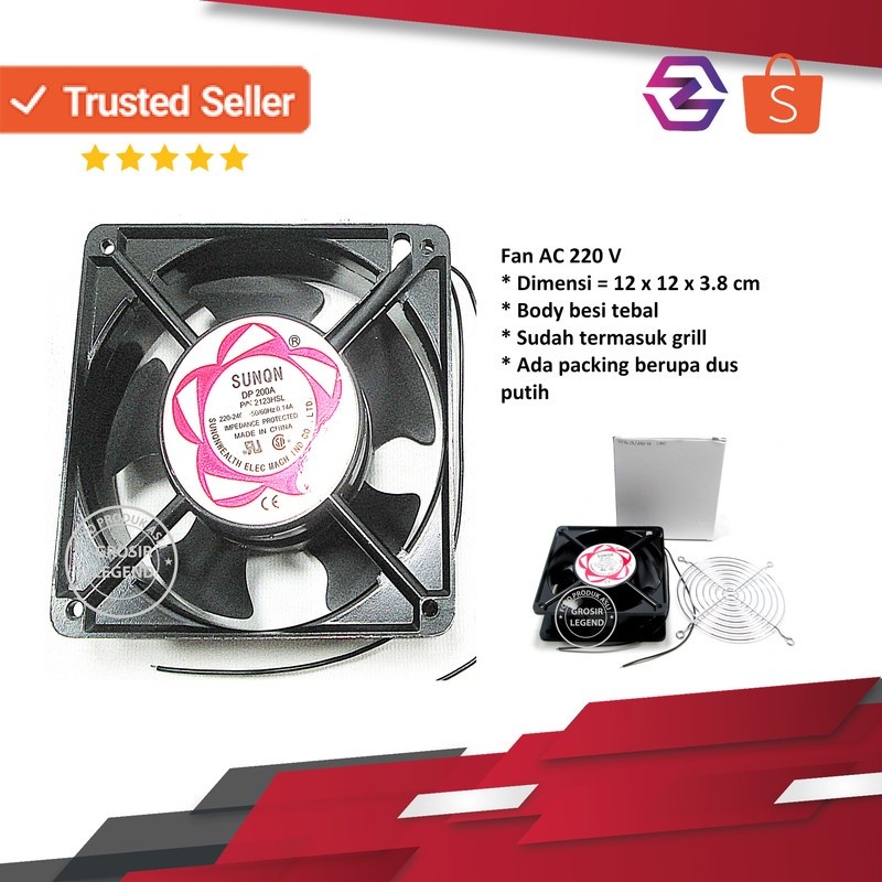 Cooling Fan Sunon AC 220V 12 cm