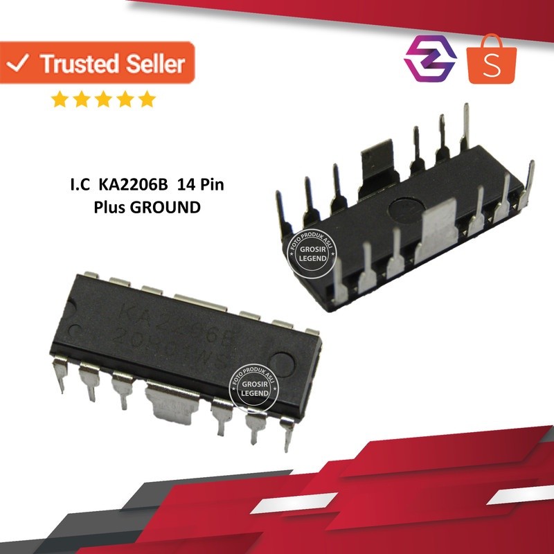 IC Ic ic KA2206B Ka 2206b KA 2206B +GROUND