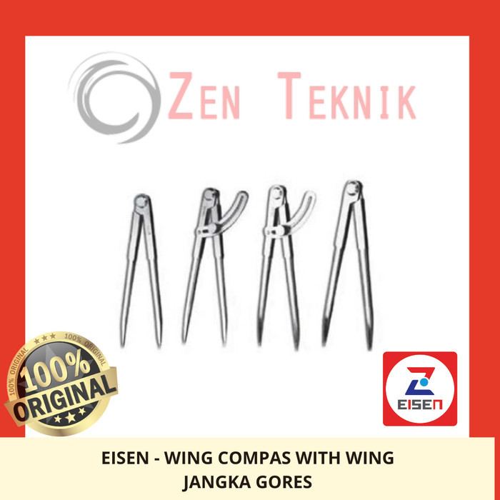 

!!!!!!] EISEN - WING COMPAS WITH WING - JANGKA GORES