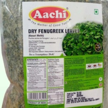 

best seller] DRY FENUGREEK LEAVES (KASURI METHI) AACHI 500G