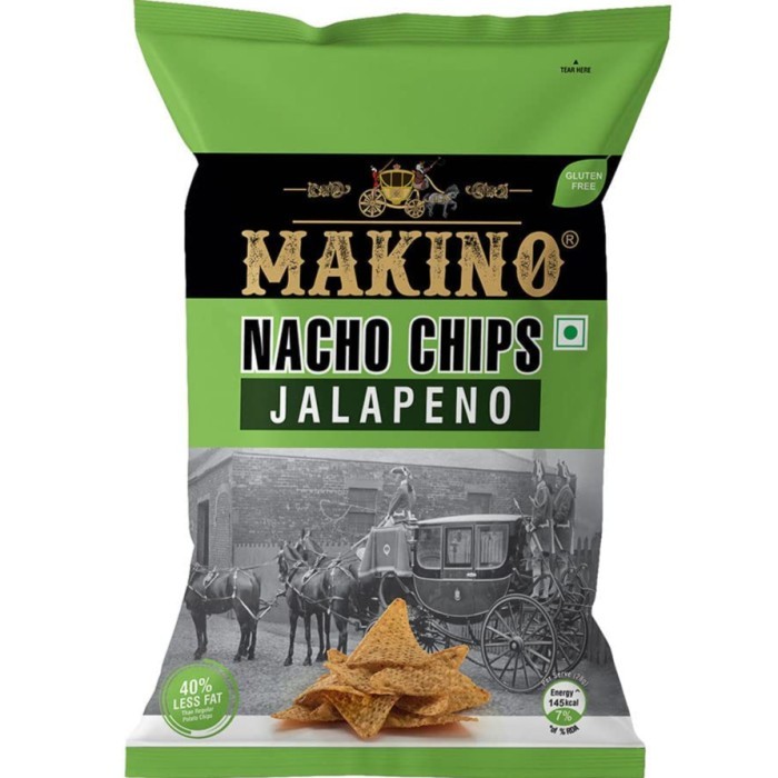 

best seller] NACHO CHIPS JALAPENO MAKINO 150G / Snack Jagung