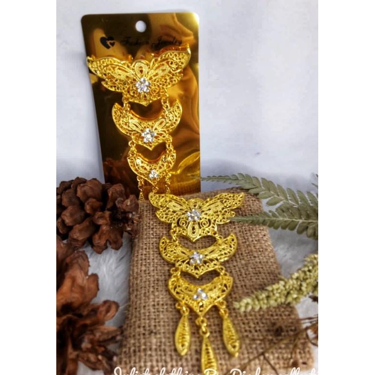 Juliet Bross Etnik Kebaya Kutubaru / Accsesses Kebaya / Bros Susun