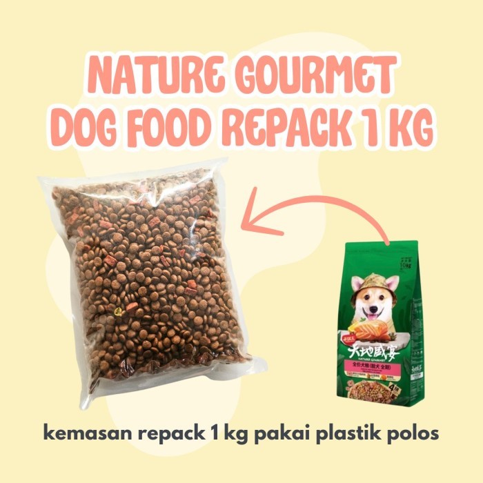 Nature Gourmet Salmon Dog Food / Makanan Anjing / Dog Food