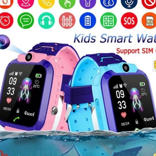 Terapik Imo Anti Air Ip67 Q12 Jam Tangan Anak Telepon - Anak Gps