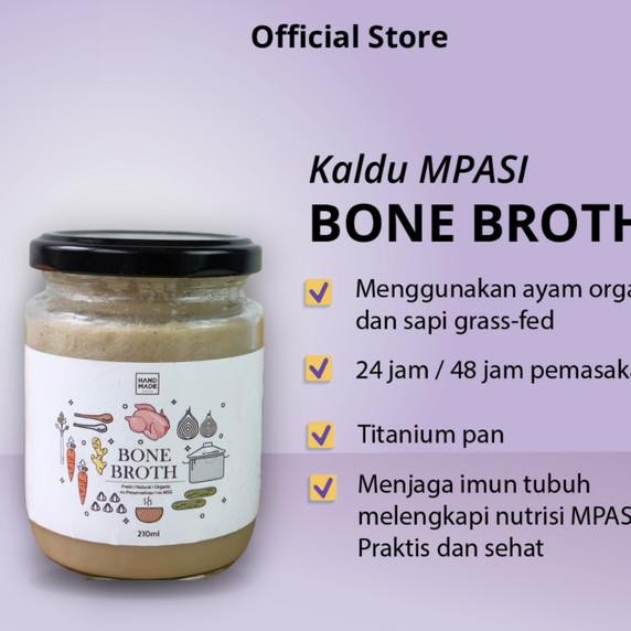 

Chien Bone Broth / Kaldu Ayam Kampung Organic / Kaldu Mpasi