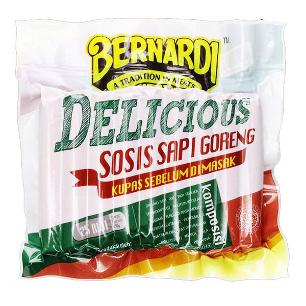 

BERNARDI DELICIOUS SOSIS SAPI GORENG 25 PCS