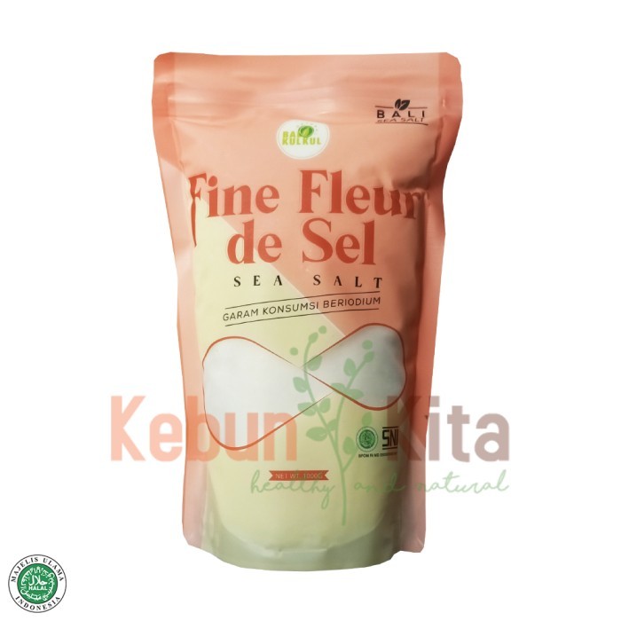 

Natural Bali Kulkul Fine Grain Sea Salt 1 kg ( Garam Laut Halus )