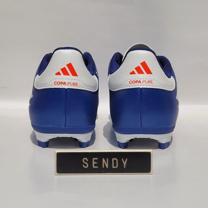 Adidas Copa Pure 2.4 FxG IE4906 Lucid Blue White Red Warna Biru Original 100% Ori Sepatu Sepak Bola 