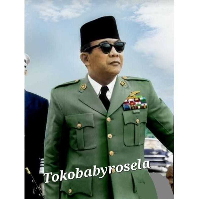 CR - Kostum/Baju Pahlawan/ Pejuang anak laki laki Bung Karno/ Soekarno TERLARIS