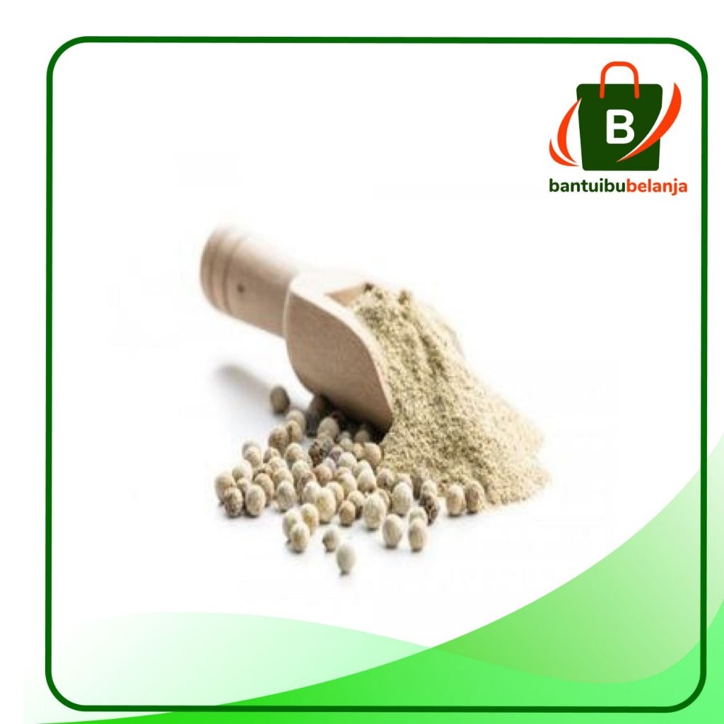

Bubuk Lada Putih / pack (produk rempah tradisional)