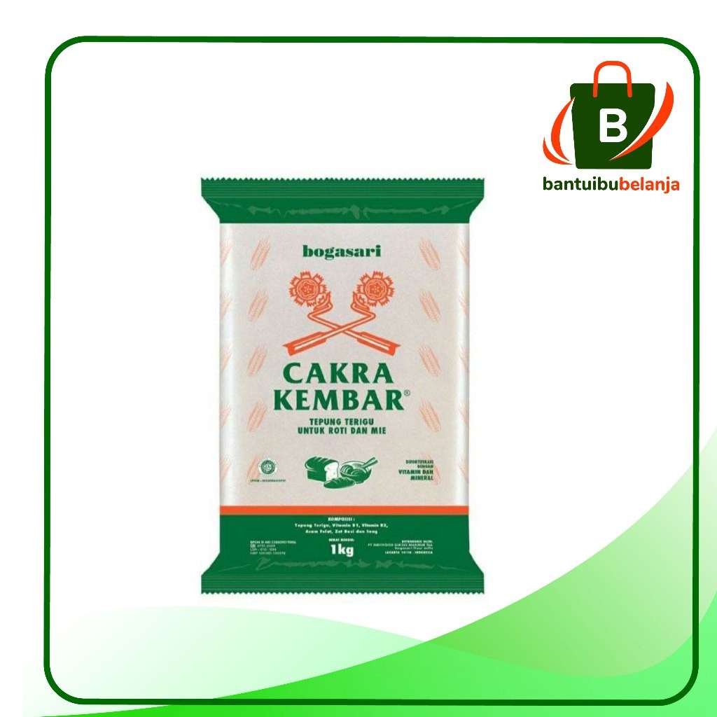 

TEPUNG TERIGU CAKRA kemasan 1 kg