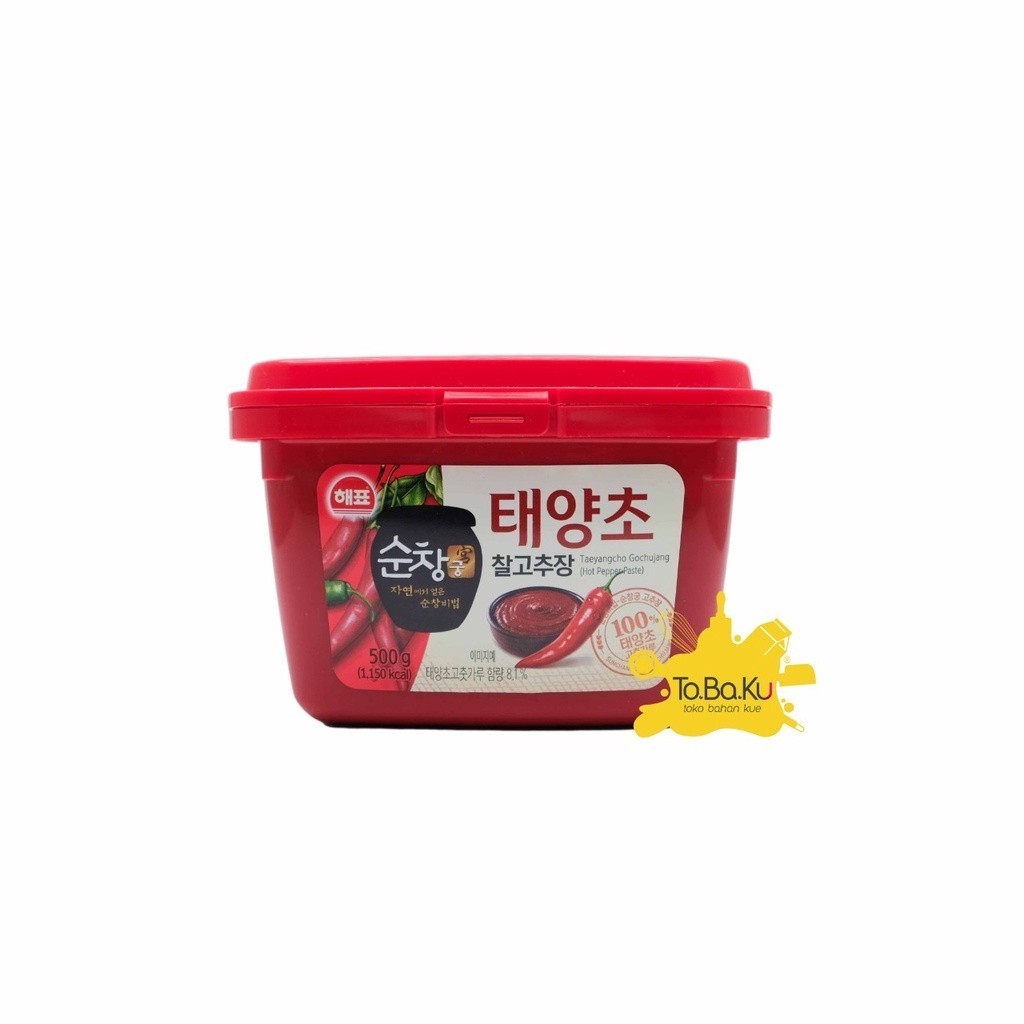 

Sajo Hot Pepper Paste Saus Kedelai 500gr (Gochujang Taeyancho)