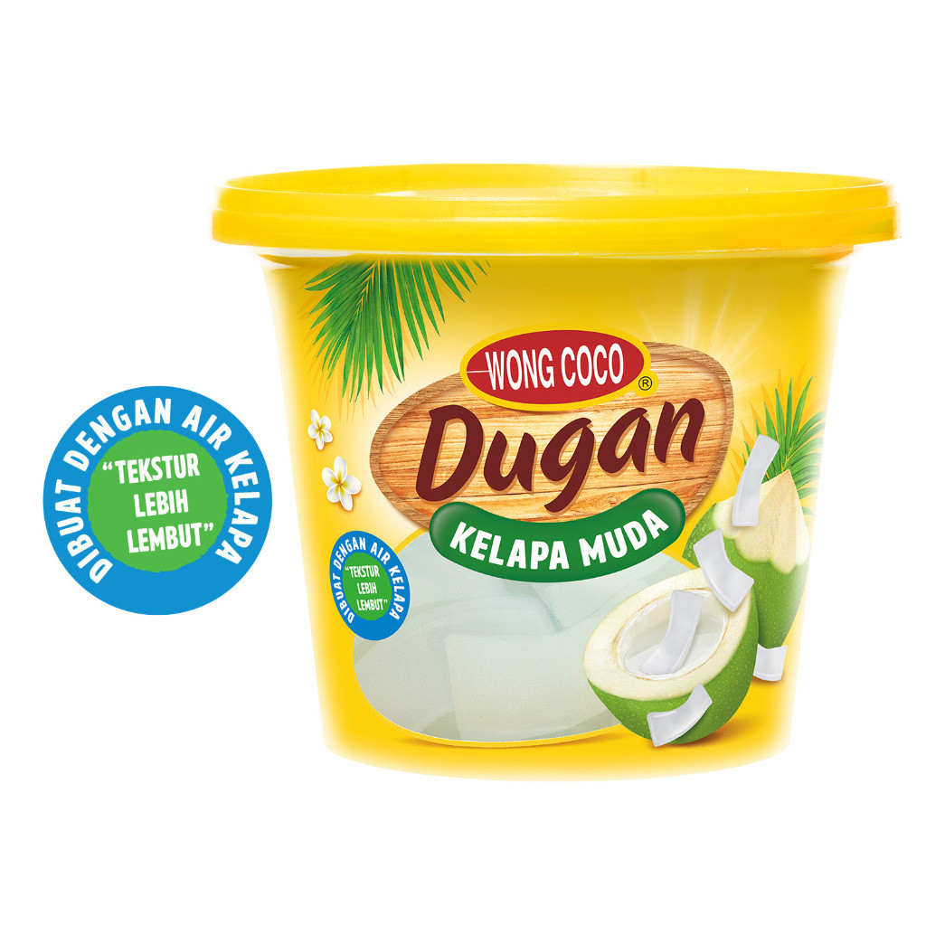 

Wong Coco Nata De Coco Dugan 1kg x 6 Pails ( 1 Karton )