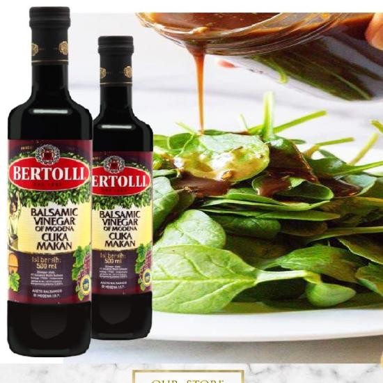 

Bertolli Balsac Vinegar Cuka Salad Balsac Dressing Salad Bertolli