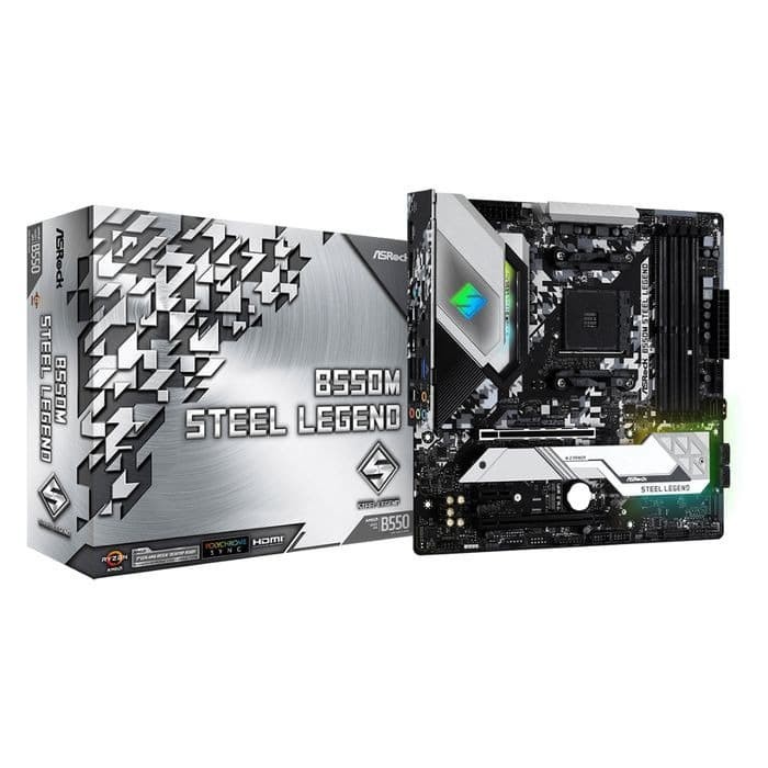 ASROCK B550M STEEL LEGEND (SOCKET AM4)