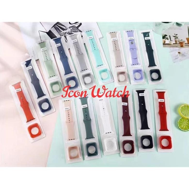 ( PROMOO) Tempered Glass Protector Untuk Apple Watch T500 T55 W26 T500 Plus Watch 8 Cover + Strap Se
