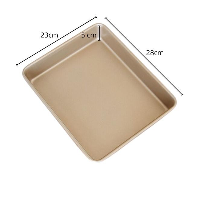 

Loyang Kue Persegi / Baking Tray / Oven Tray / Loyang Bolu Gulung MM