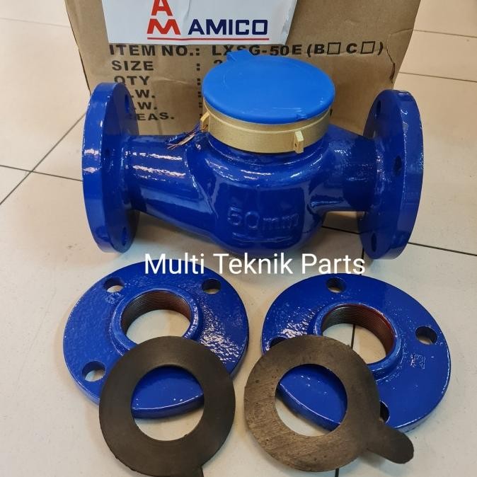 Meteran Air Amico Flange 2" / Water Meter / Flow Meter Amico