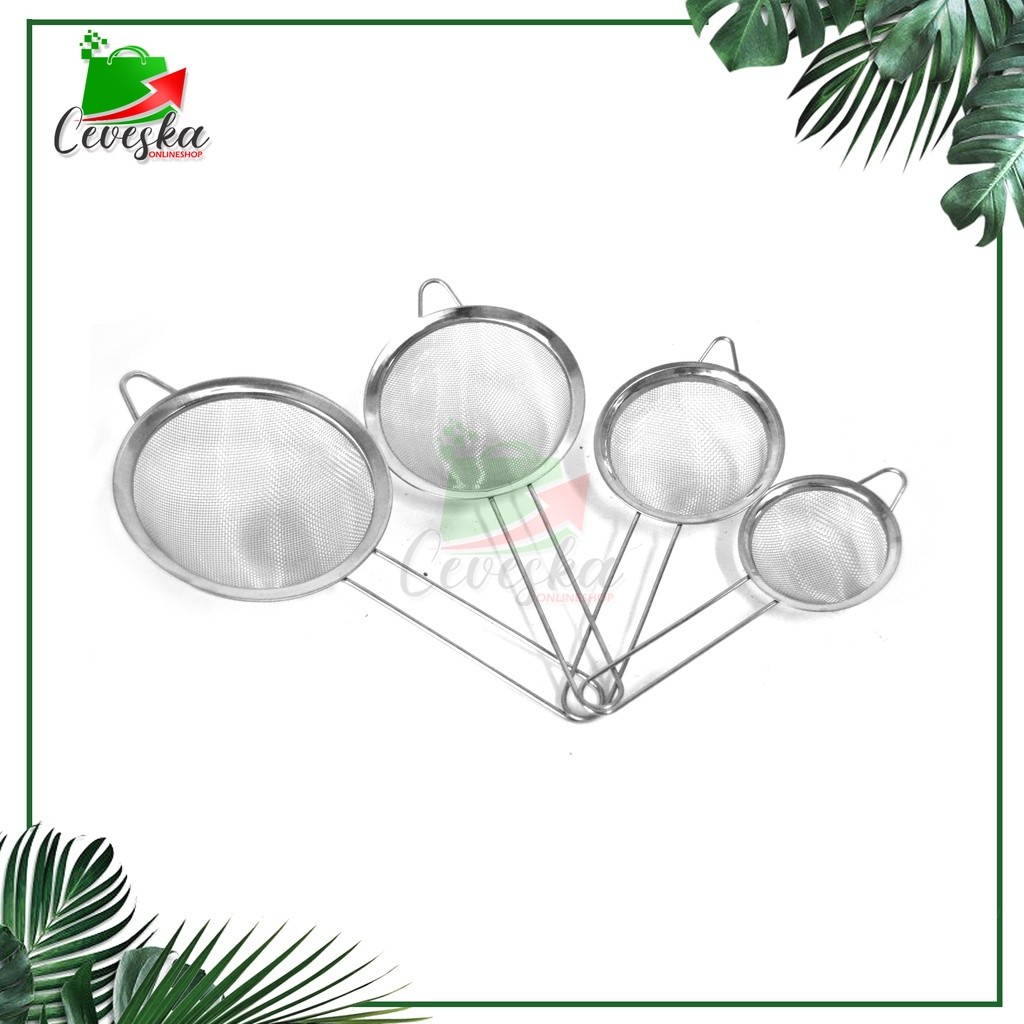 SARINGAN MINYAK STAINLESS STEEL
