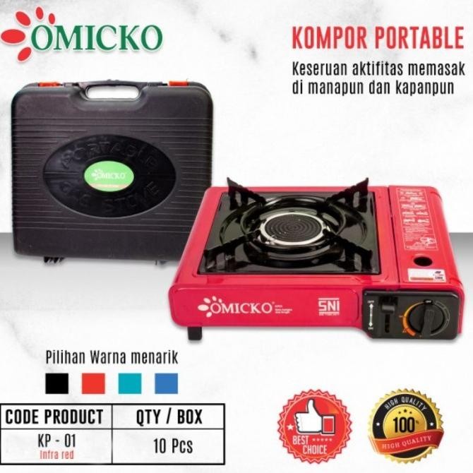 KOMPOR PORTABLE 2 in 1 KOMPOR GAS
