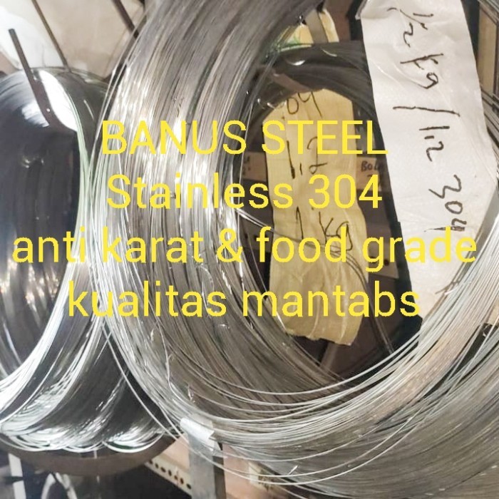 Ready Kawat stainless 304 1,2 mm / kawat las argon stainless steel per KG