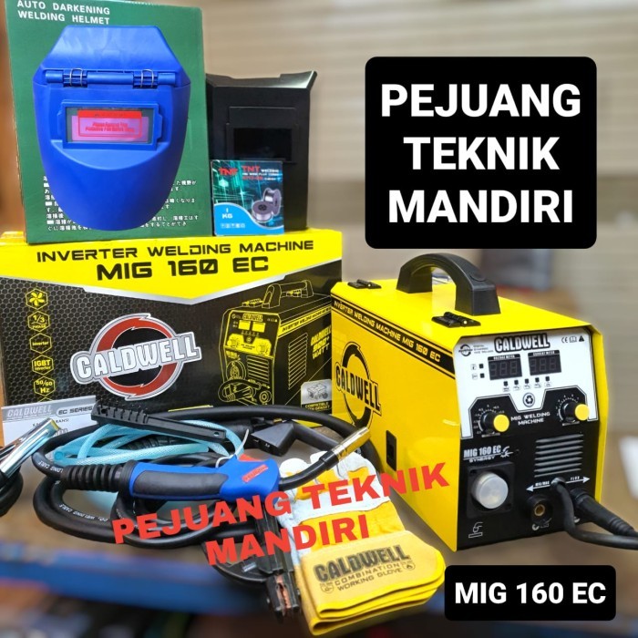 Ready CALDWELL MESIN LAS CO2 MIG 160 EC / TRAVO LAS CO2 CALDWELL MIG 160 5KG