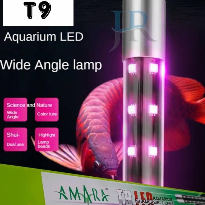 Lampu tanning arwana louhan LED celup T8 Amara 120 150 cm