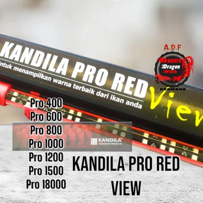 Lampu Kandila Pro Red / Lampu Aquarium View Kandila