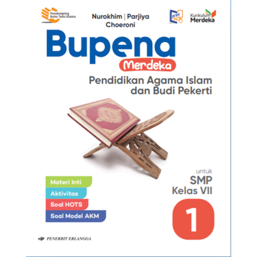 Buku SMP BUPENA Pendidikan Agama Islam kelas 7 Kurikulum Merdeka