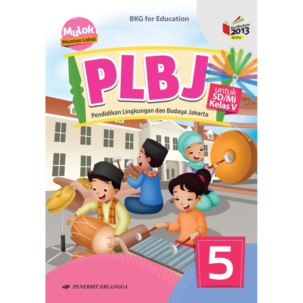 Buku Pelajaran SD / MI PLBJ kelas 5 Kurikulum 2013 New