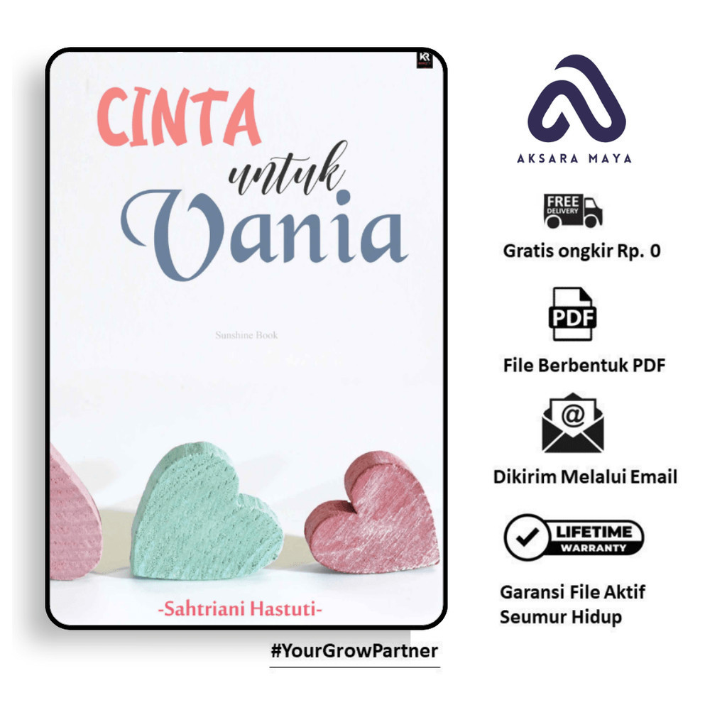

731. CINTA UNTUK VANIA (SAHTRIANI HASTUTI) - [-]