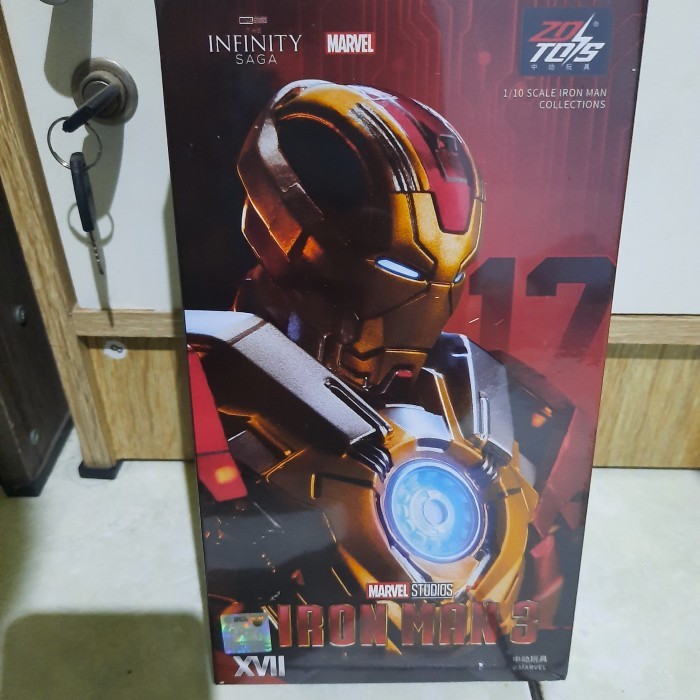 Action Figure Zd Toys Iron Man Mark 17 Heartbreaker