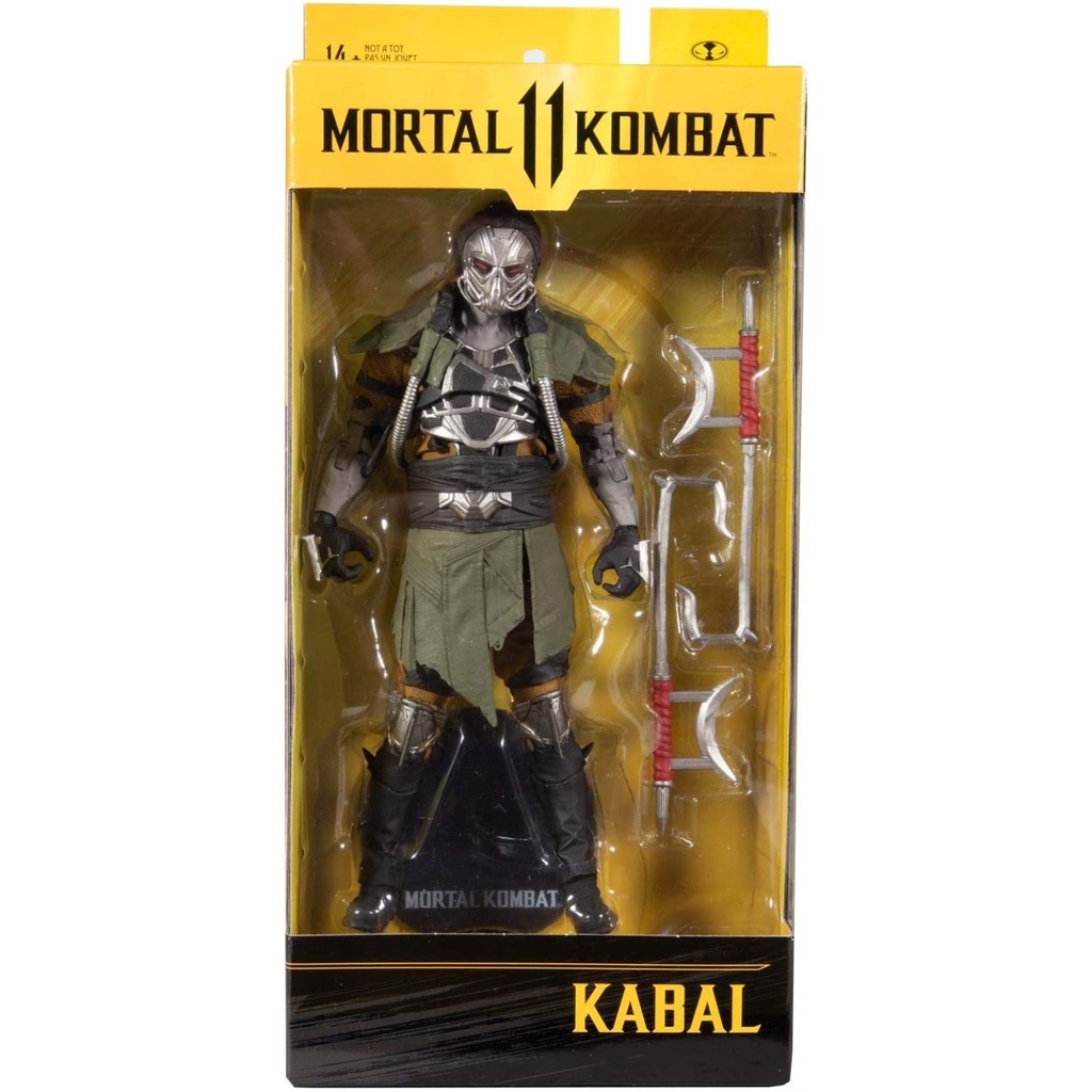 Mcfarlane Toys Mortal Kombat Kabal Action Figure
