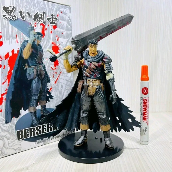 Mainan Figma Action Figure Berserk Guts Berserker ArmorTinggi Sekitar