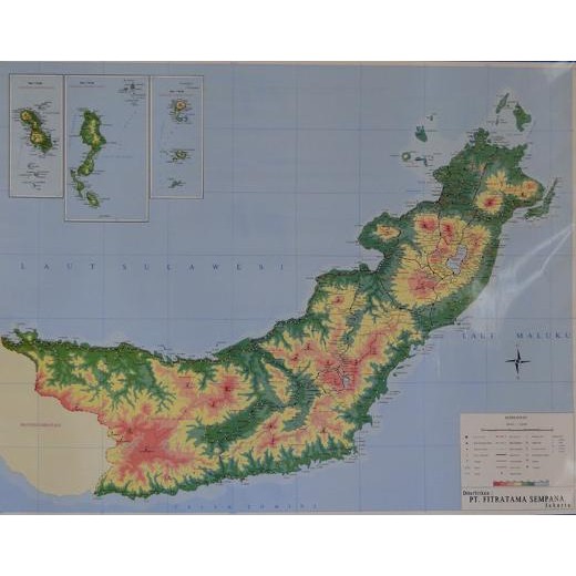

Peta Provinsi Sulawesi Utara (Bingkai)