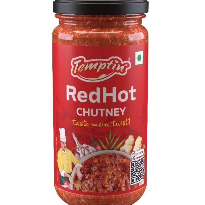 

paling diminati] REDHOT CHUTNEY RAM BANDHU TEMPTIN 250G / Chutney Jahe Cabai Bawang Putih