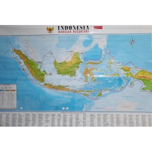 

Peta Indonesia (Bingkai) Wawasan Nusantara