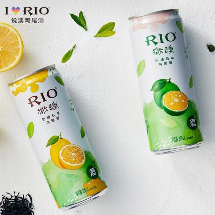 

Rio Soda 330ml alkohol 3.5% botol ramping Kualitas Terbaik