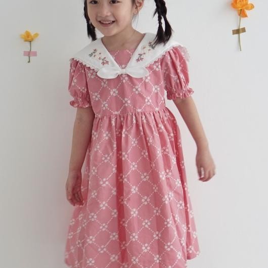 Batik Kepik | Flora Dress Batik Anak