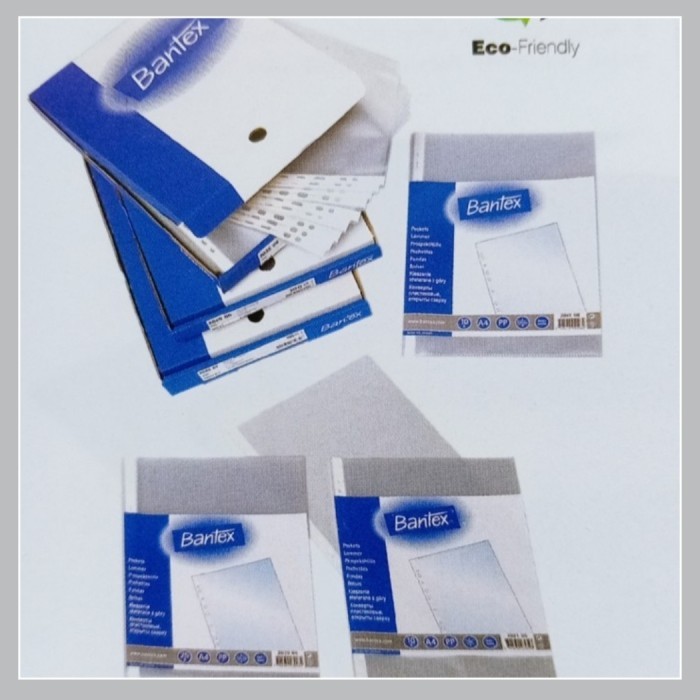 

Plastik Pp Pocket A5 -0,08 Mm - Antiglare @100 Lembar Merk Bantex 2035