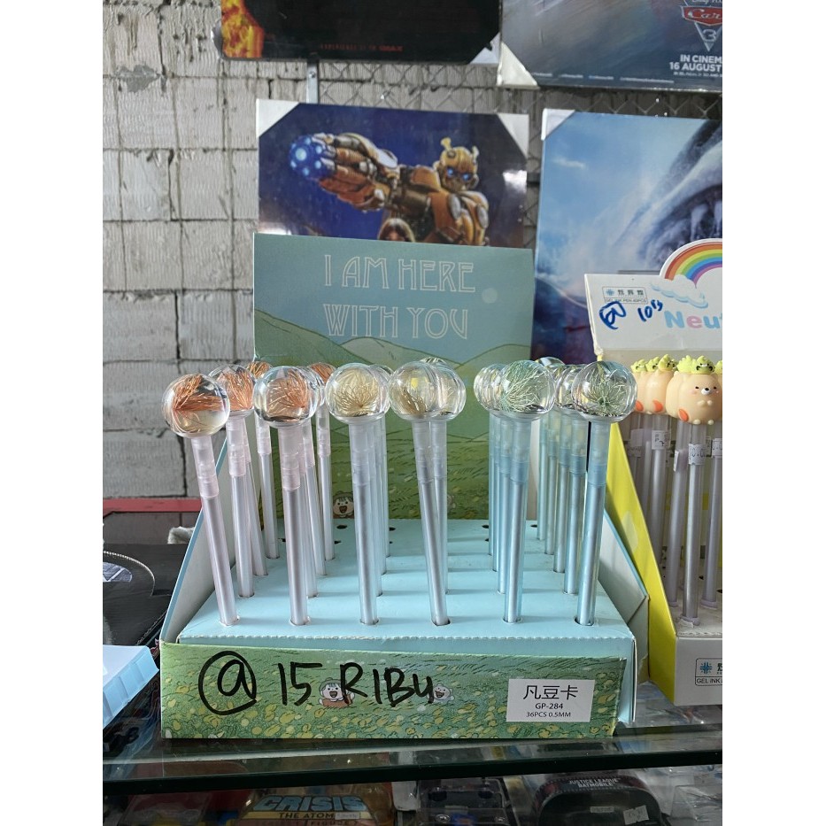 

Paling Laris! OBRAL Bulpen Gel Pen Gel Akar Tanaman Unik Hydra Murah Low Price