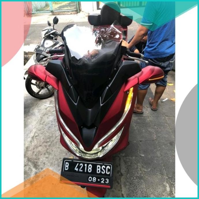 TAMENG PCX 150 CC BODY DEPAN MHR WINDSHIELD SPION LIPAT SEIN MHR 8JVLZ
