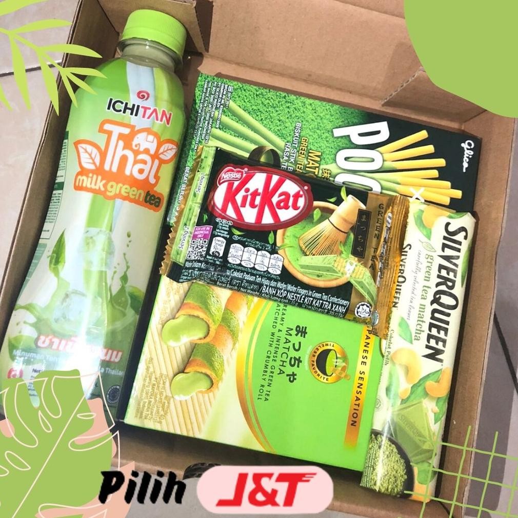

tre-57 Hampers box snack bok gift box wisuda ulang tahun greentea dykaorii Berkualitas