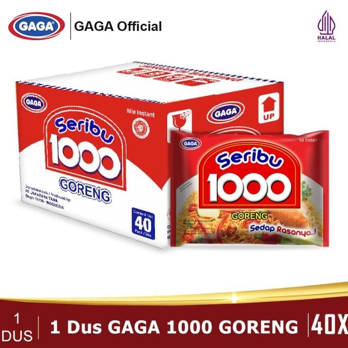 

GAGA 1000 Goreng Spesial 50g (1 dus = 40 pcs)