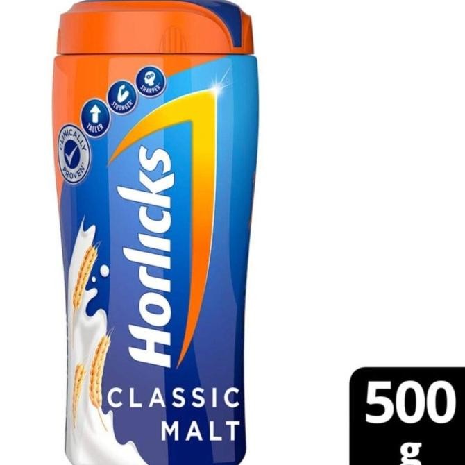 

Produk Unggulan] HORLICKS CLASSIC MALT 500GR / Minuman Kesehatan